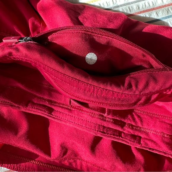 Lululemon Red Skort | Size 6 - Picture 8 of 8